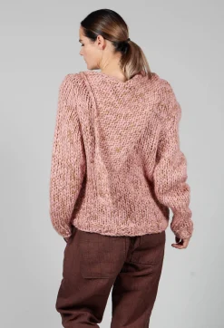 Chunky Knit Jumper in Amaretto