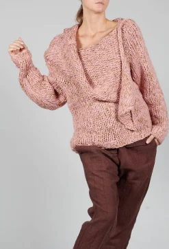 Chunky Knit Jumper in Amaretto