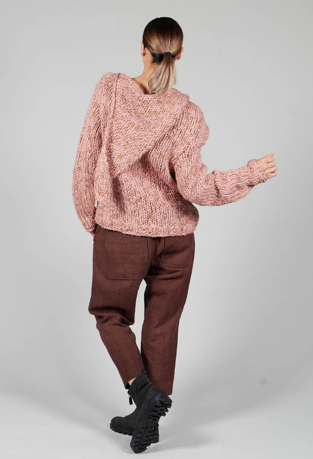 Chunky Knit Jumper in Amaretto