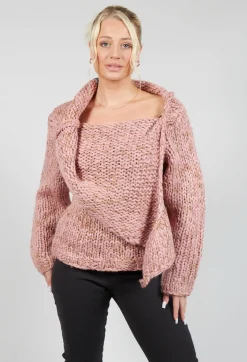 Chunky Knit Jumper in Amaretto