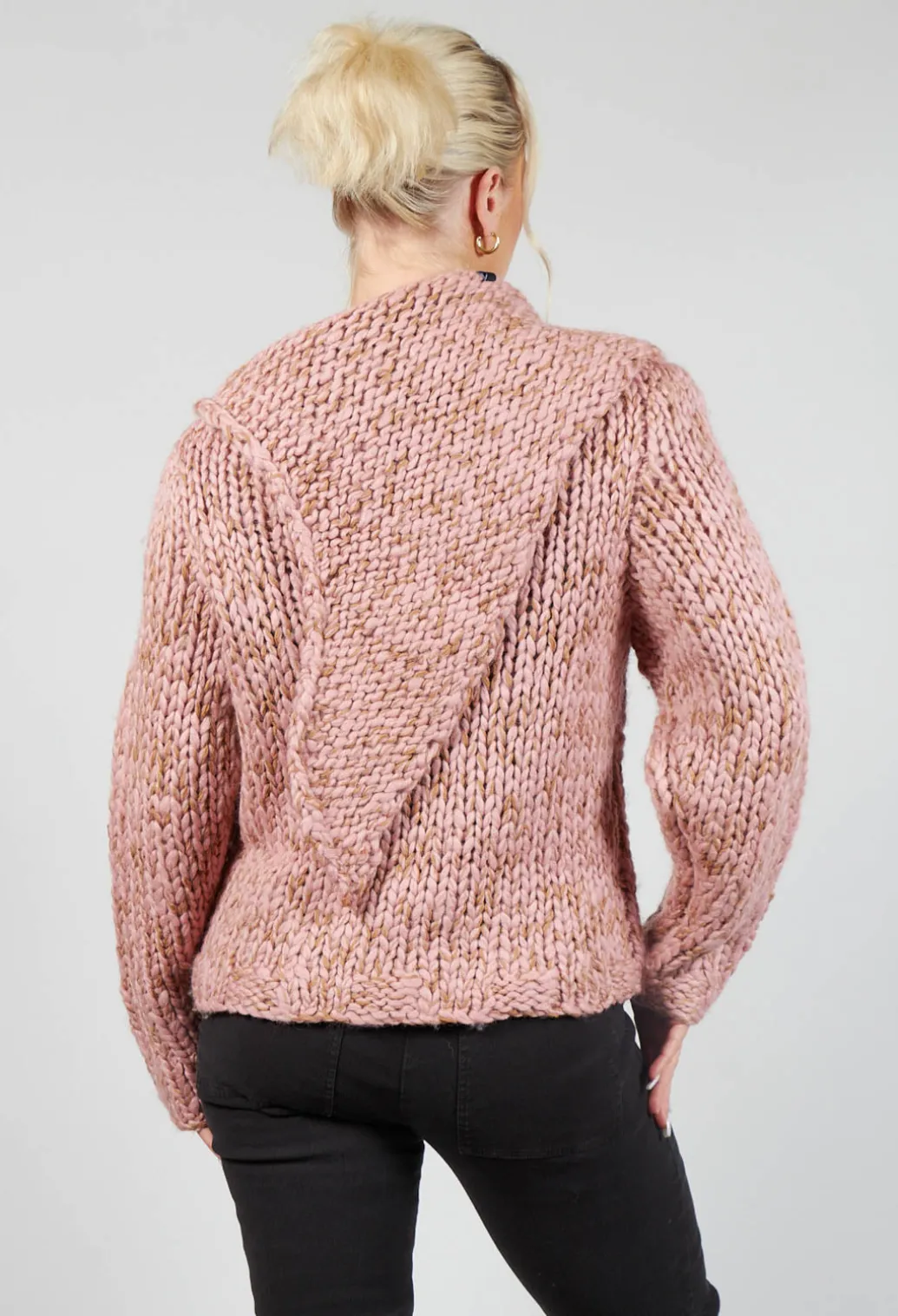Chunky Knit Jumper in Amaretto