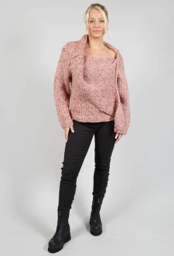 Chunky Knit Jumper in Amaretto