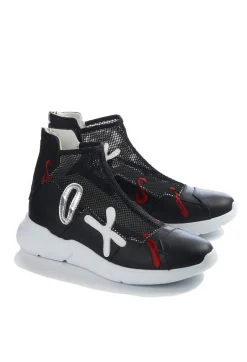 Chunky Slip On Trainers in Bianco / Sabbia / Melograno / Nero