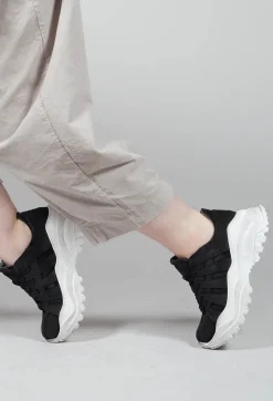 Chunky Sole Trainers in Antracite Mix