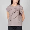 CIAN Top in Grey Brown