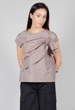 CIAN Top in Grey Brown