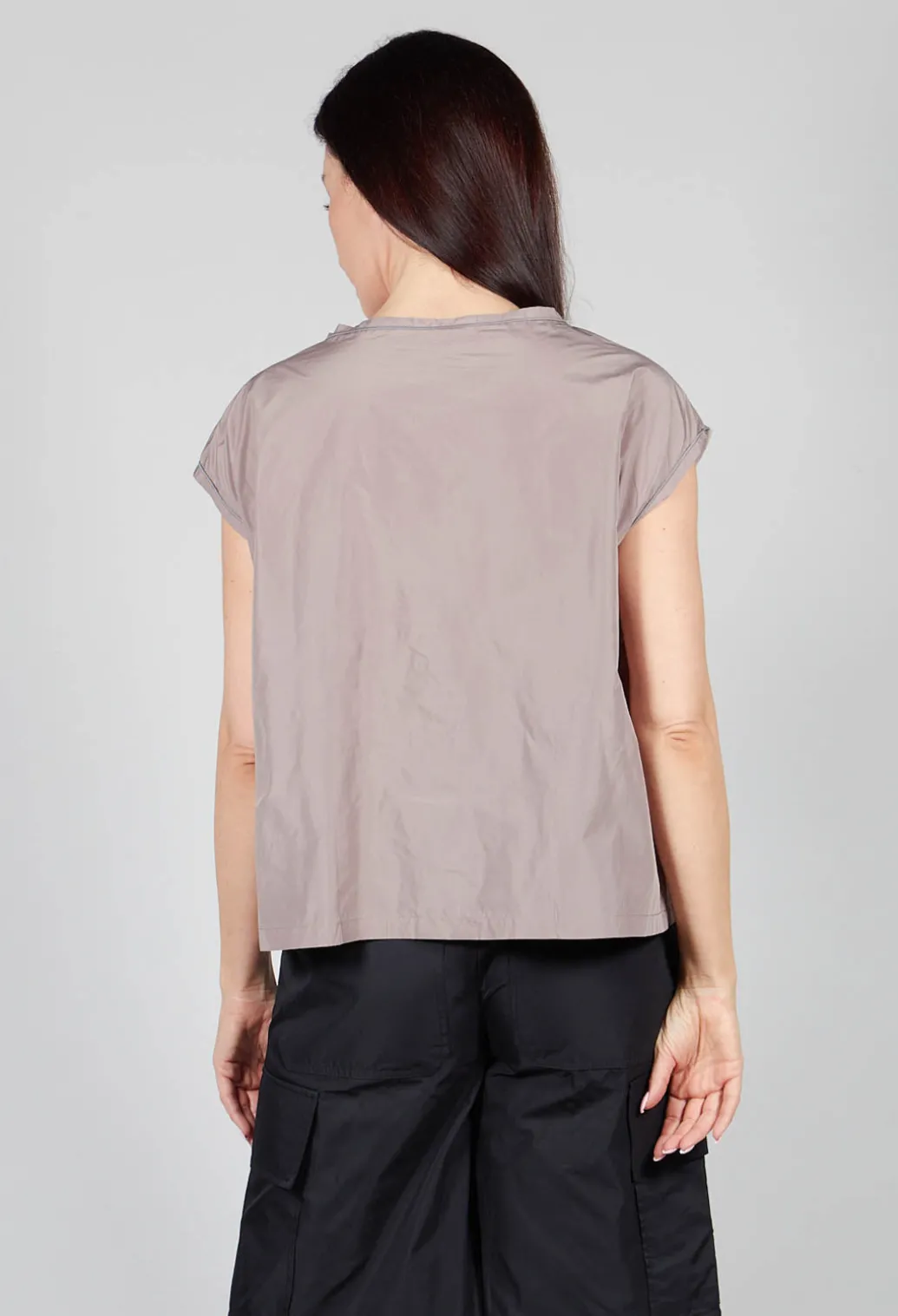 CIAN Top in Grey Brown