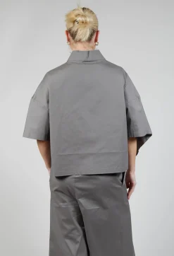 CIJE Shirt in Grey Brown