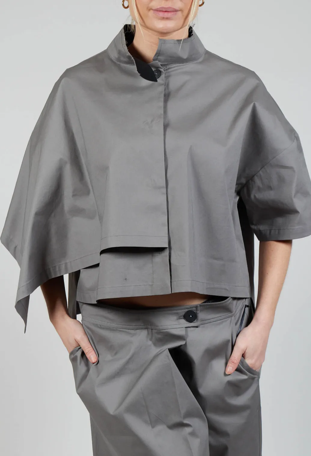 CIJE Shirt in Grey Brown
