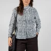Cikita Print Shirt in Navy Sticks