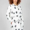 Citrus Print White Jacket