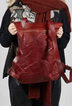 City Backpack in Waxy Cinnamon