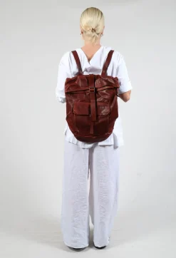 City Backpack in Waxy Cinnamon
