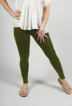 Clan Leggings in Kasper Green