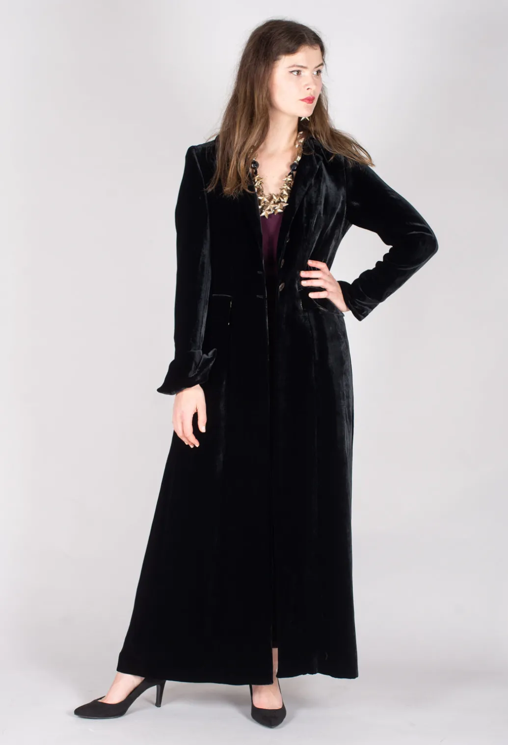 Classic Coat in Black