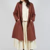 Cliquid Coat in Mudcloth