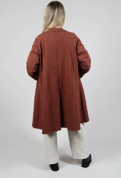 Cliquid Coat in Mudcloth