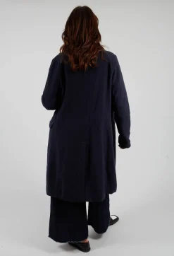 Coat Melita in Navy