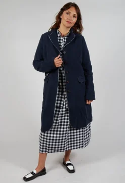 Coat Melita in Navy