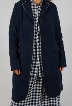 Coat Melita in Navy