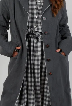 Coat Melita in Zinc
