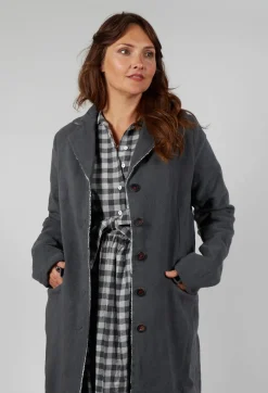 Coat Melita in Zinc