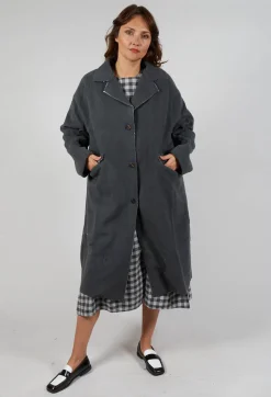 Coat Milli in Zinc