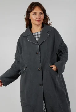 Coat Milli in Zinc