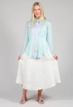 Cocinella Shirt in Lilla and Acqua