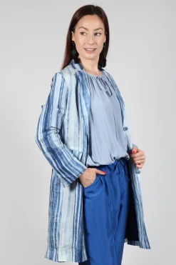 Colette Coat in Blue