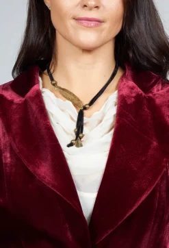 Collar Pluma in Black