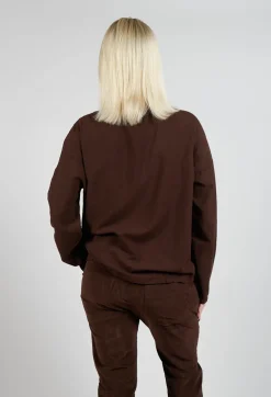 Collar Shirt TBC in Coffee