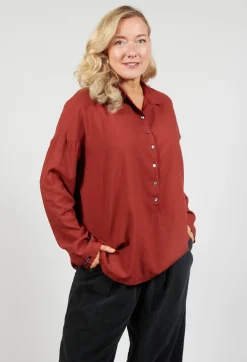 Collar Shirt TVC in Red