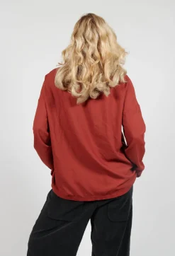 Collar Shirt TVC in Red