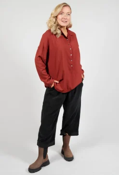 Collar Shirt TVC in Red