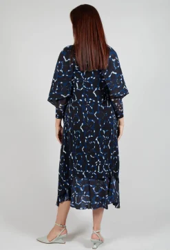 Collare Coat in Black Dynasty