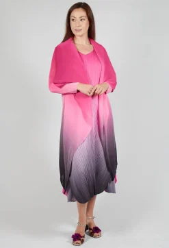 Collare Coat in Cabaret Pink