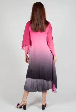 Collare Coat in Cabaret Pink