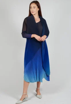 Collare Coat in Caviar Nightfall