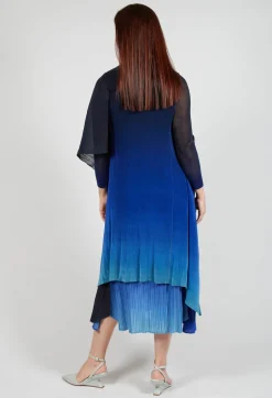 Collare Coat in Caviar Nightfall