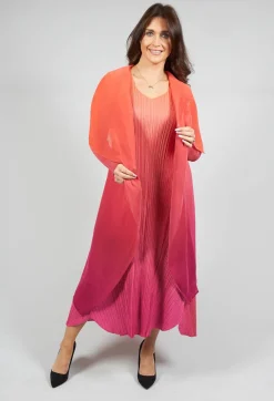 Collare Coat in Flame Beet