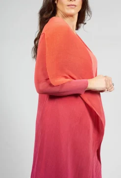 Collare Coat in Flame Beet