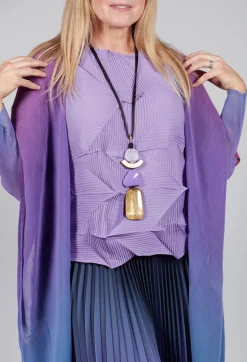Collare Coat in Northern Lights