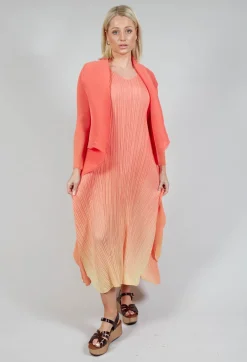 Collare Coat in Peach Lemonade