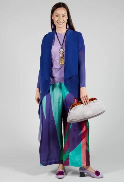 Collare Coat in Sodalite
