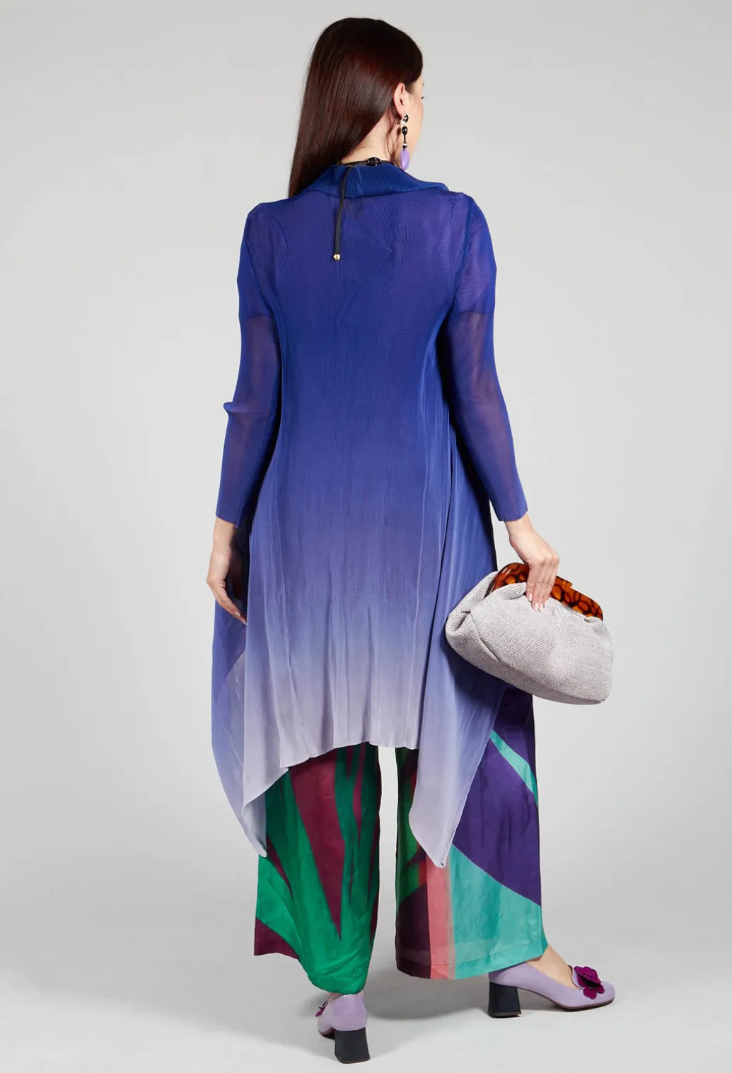 Collare Coat in Sodalite
