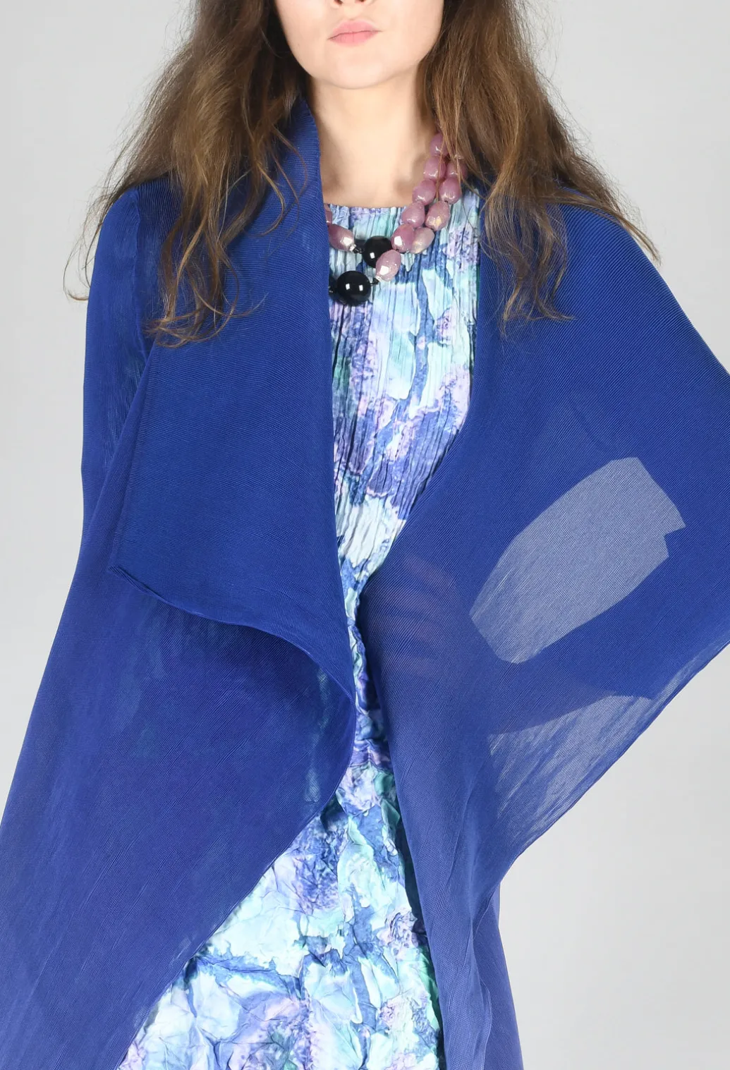 Collare Coat in Sodalite