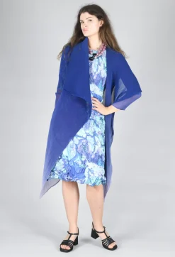 Collare Coat in Sodalite