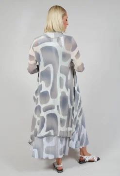 Collare Coat in White Sand Tuscon