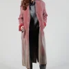 Collarless Coat in Graphite